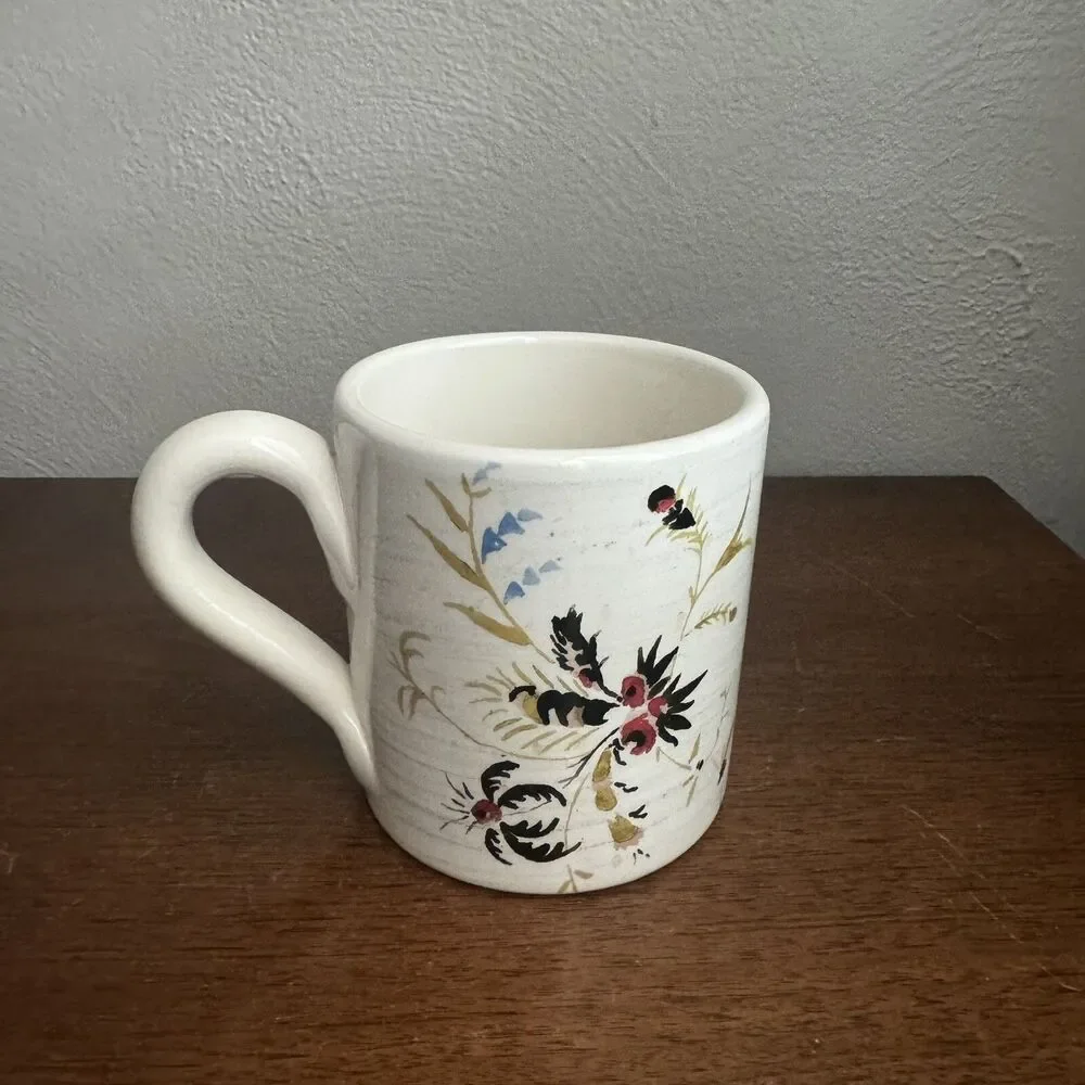 WIlliams-Sonoma Rooster Mugs 2008 Marc Lacaze Made in Italy